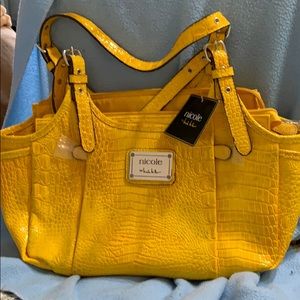 Lemon yellow purse